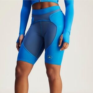 ADIDAS BY STELLA MCCARTNEY TWO-TONE BIKE LEGGINGS